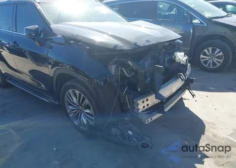 2021 Toyota Highlander Platinum from USA, damaged, VIN 5TDFZRAH6MS055984